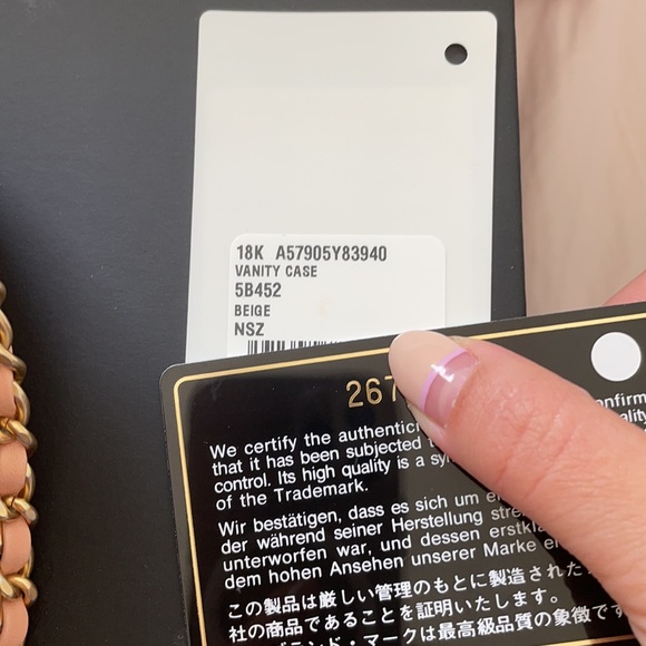 CHANEL Quilted Small Vanity Camera Bag Beige/Pink - Picture 12 of 16